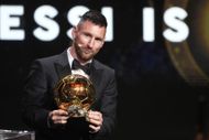 The 36-year-old lifted his eighth Ballon d'Or.